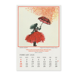 2026 Desk Calendar February